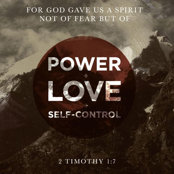 2 Timothy 1 v 7
