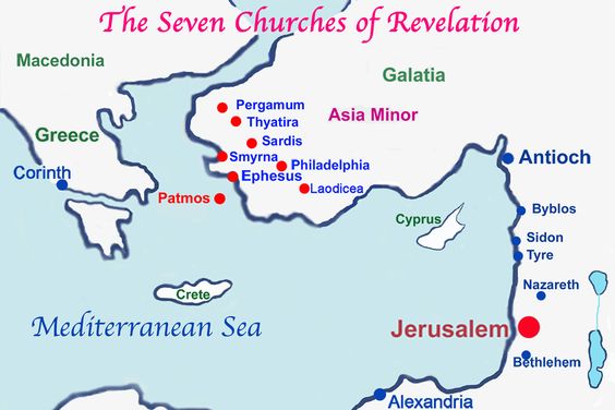7 churches map