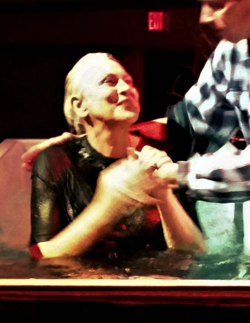 Moms baptism 1
