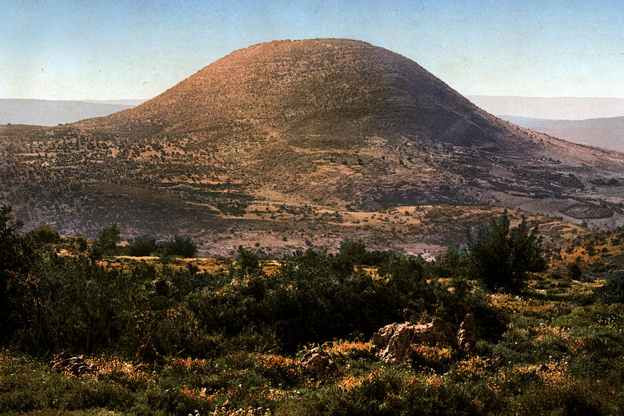 Mount Tabor where transfiguration happened