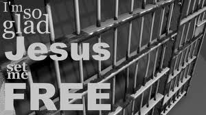 Prison bars Jesus set me free