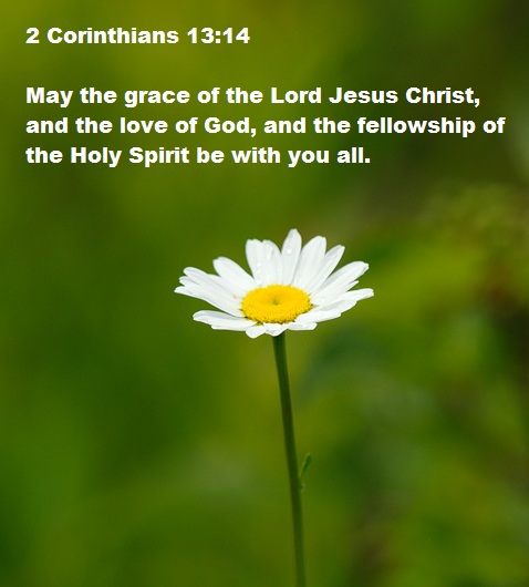 2 Corinthians 13 v 14