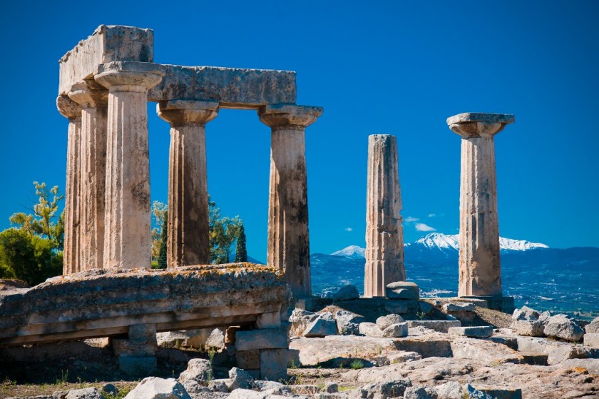 Corinth temple of Apollo