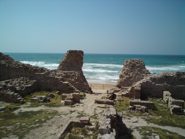 Ancient ruins of Azotus in Ashdod, Israel