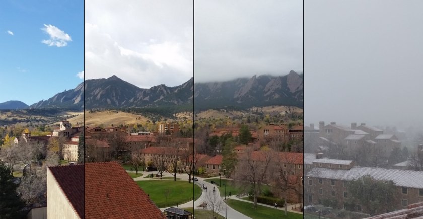 Boulder weather change