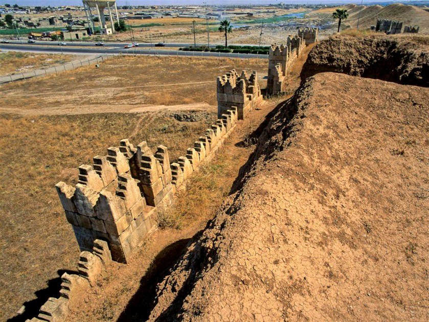 "Nineveh walls, near present day Mosul, Iraq" by James Gordon