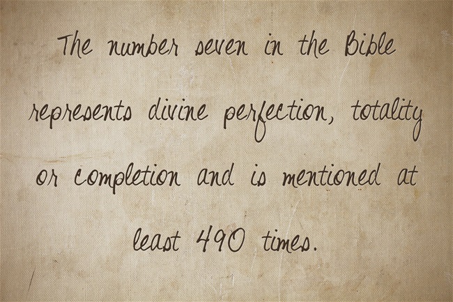 Number 7 in Bible