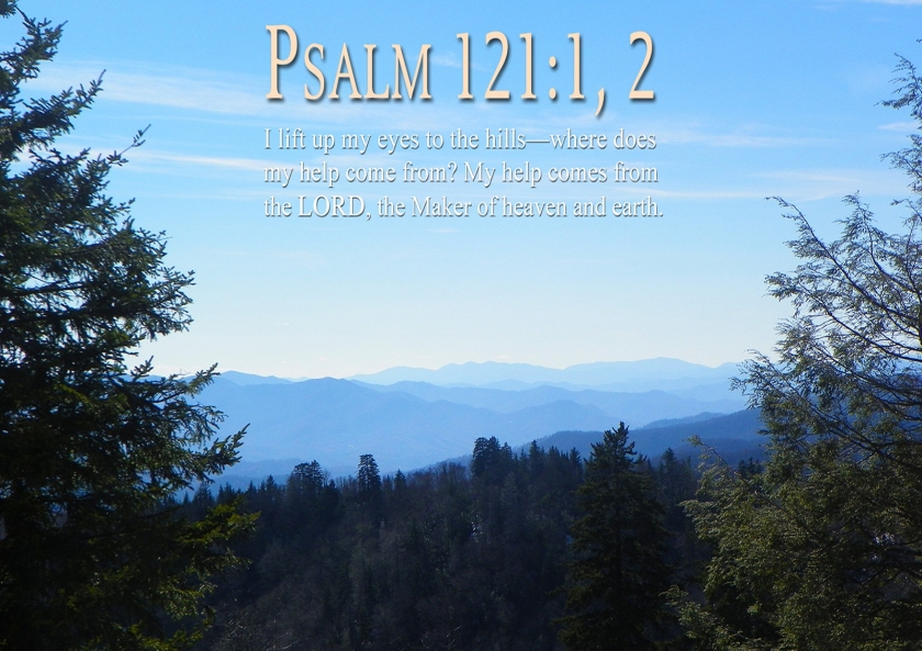 Psalm 121 v 1 &amp; 2 lift up your eyes