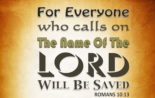 Romans 10 v 13