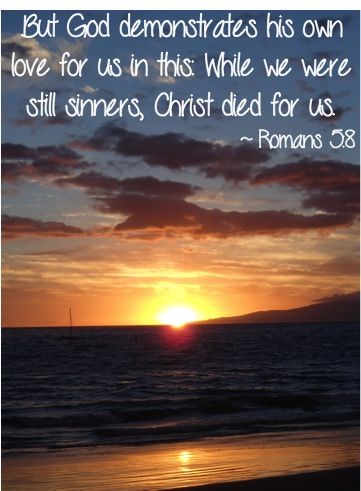 Romans 5 v 8