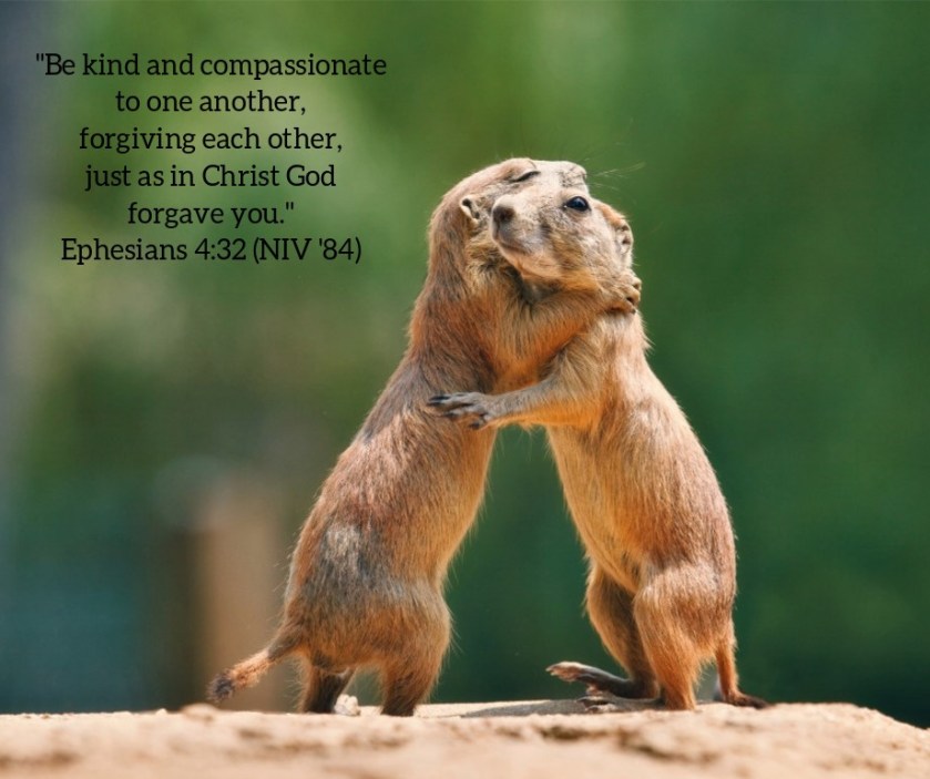Pic quote Eph 4 v 32 prairie dogs