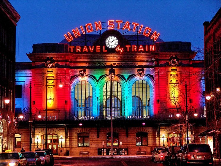 Denver Union Station Christmas