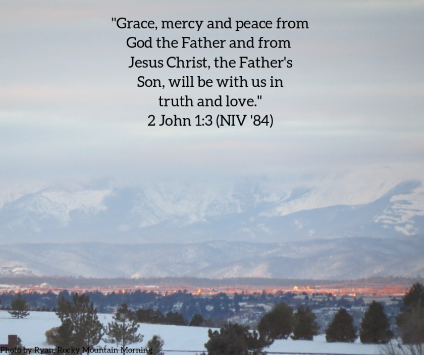 Pic quote 2 John 1 v 3