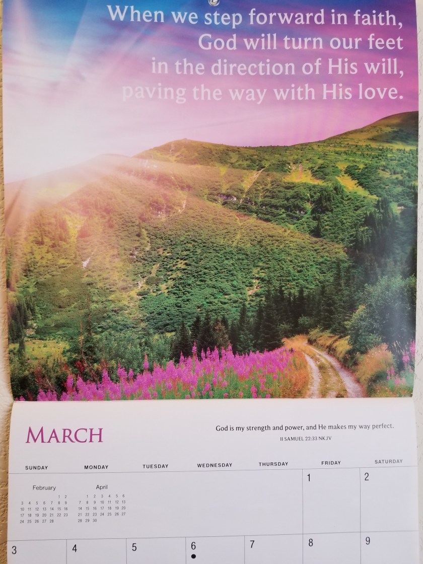 March calendar 2