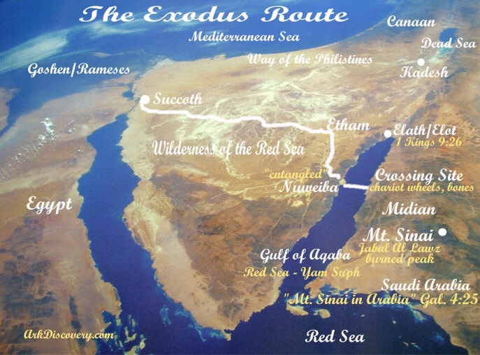 The Exodus Route