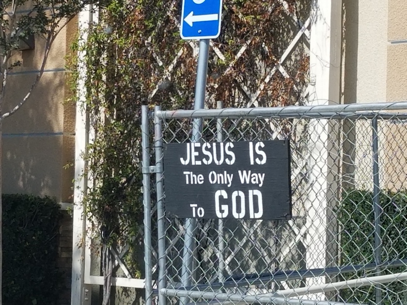 Cali Jesus sign