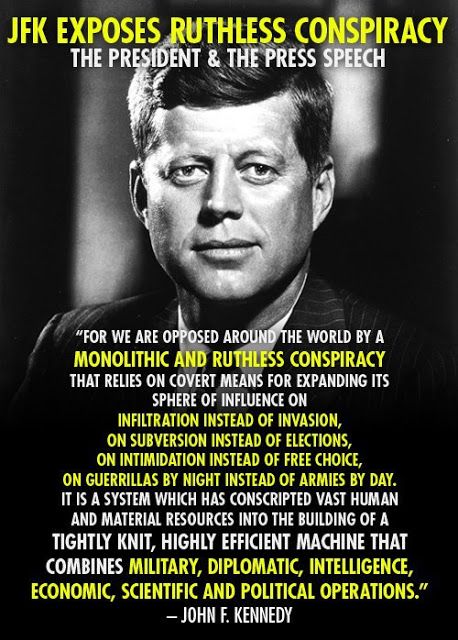 JFK monolithic &amp; ruthless conspiracy