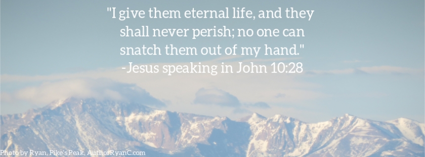 Pic quote John 10 v 28