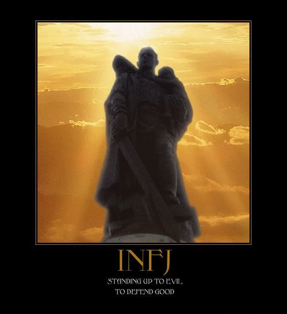 INFJ standing up