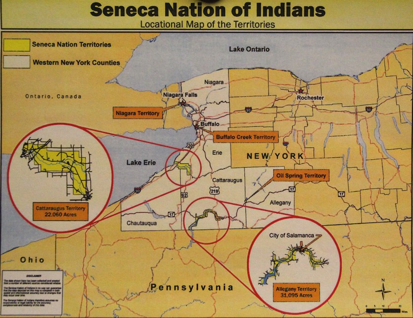 Seneca Nation map
