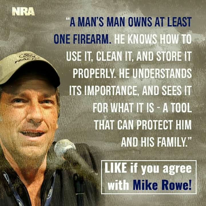 Mike Rowe on guns