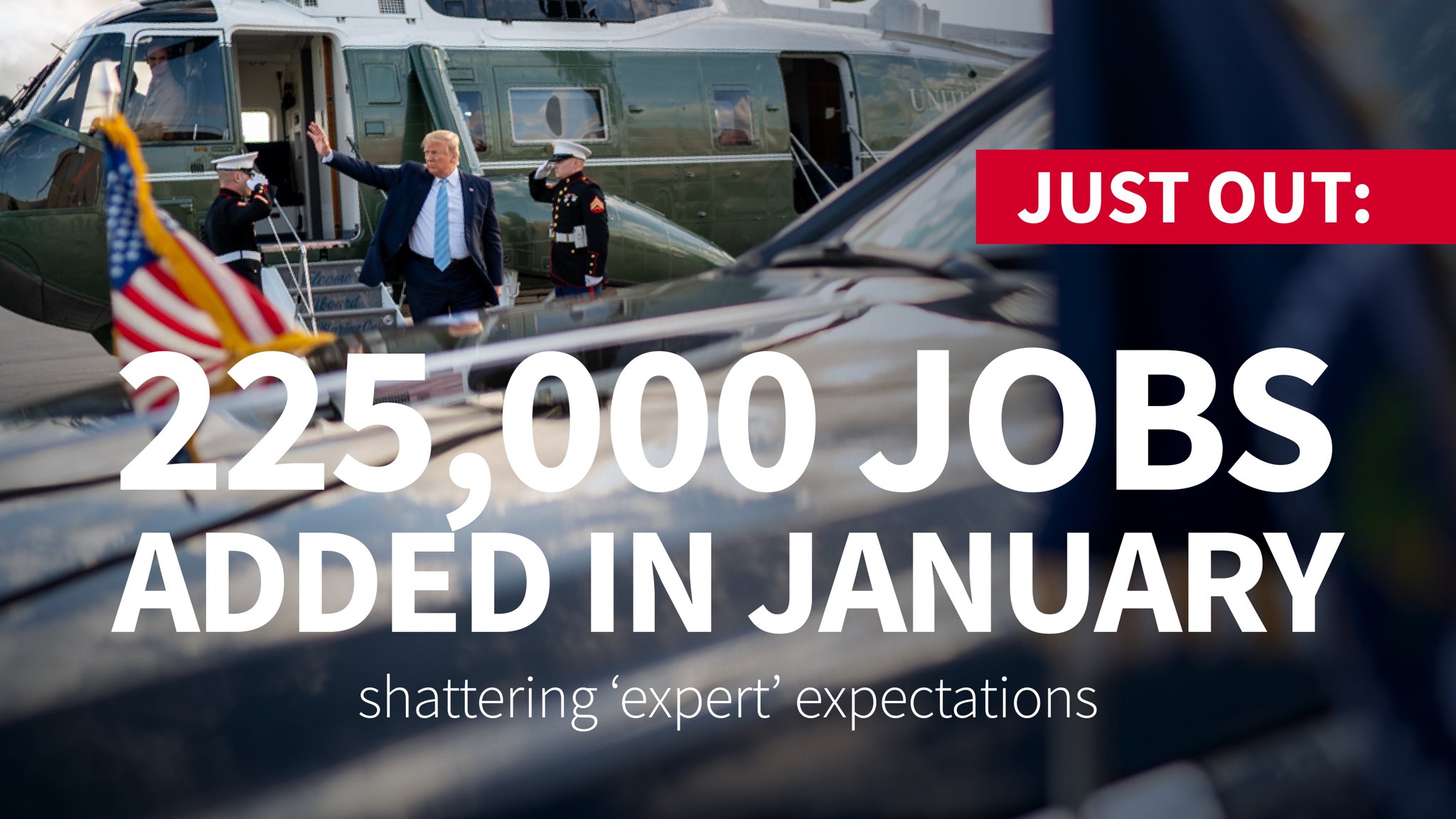Trump January jobs numbers