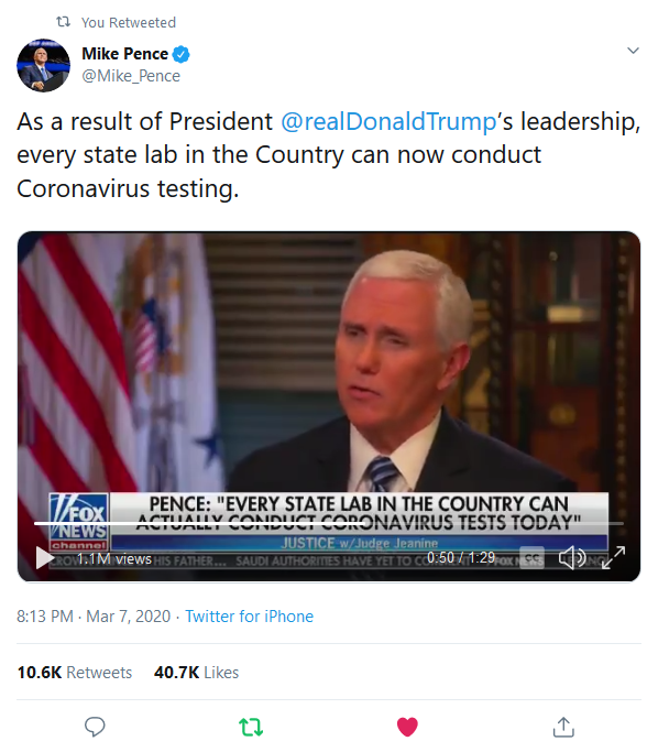 Screenshot_2020-03-09 (2) Mike Pence on Twitter As a result of President realDonaldTrump’s leadership, every state lab in t[...]